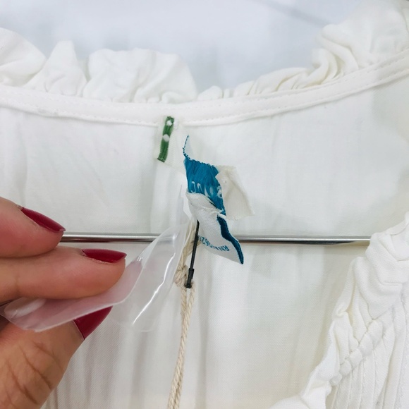 Sundance Long Sleeve Button Down White Size XS - Picture 4 of 8